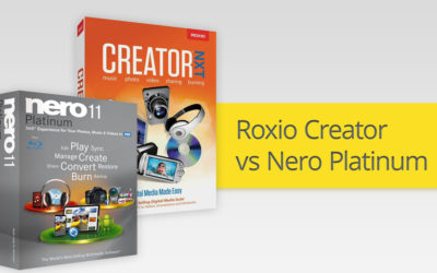 Roxio Creator vs. Nero 11 Platinum