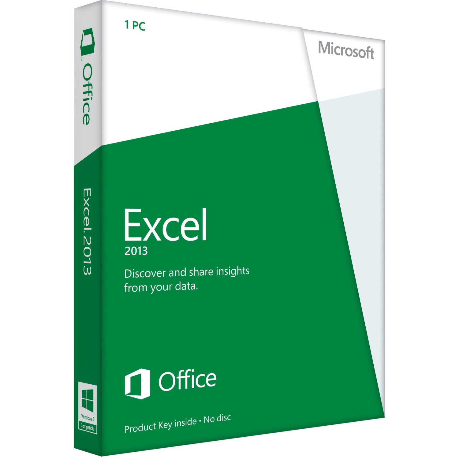 Microsoft Excel 2013 Product Key Card